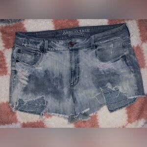 American Eagle Outfitters Light Wash Jean Shorts